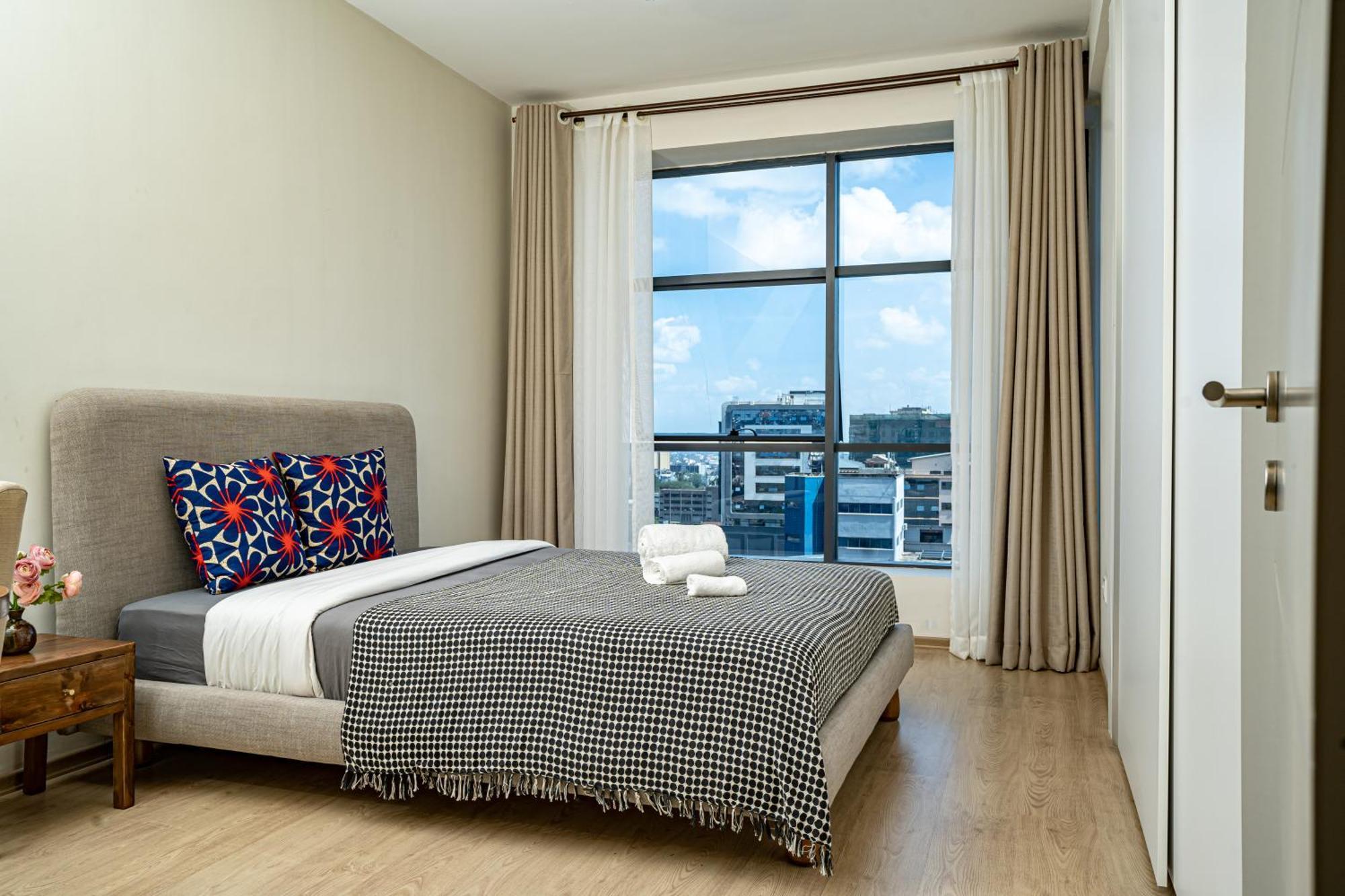 Elite One Bedroom Apartment,Swimming Pool, Gym, Workspace ,Wonderiss Homes Close Proximity To Gtc, Jw Mariott And Kempinski Nairobi Kültér fotó