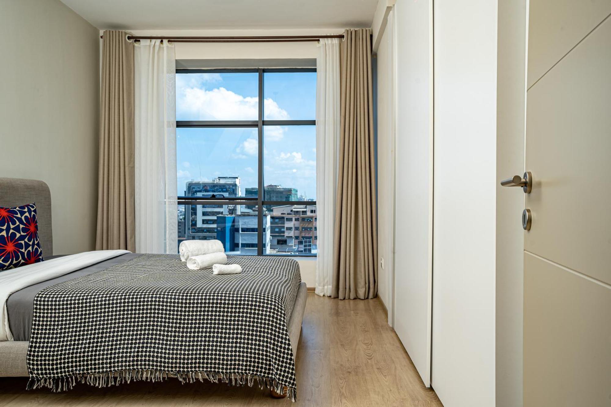 Elite One Bedroom Apartment,Swimming Pool, Gym, Workspace ,Wonderiss Homes Close Proximity To Gtc, Jw Mariott And Kempinski Nairobi Kültér fotó